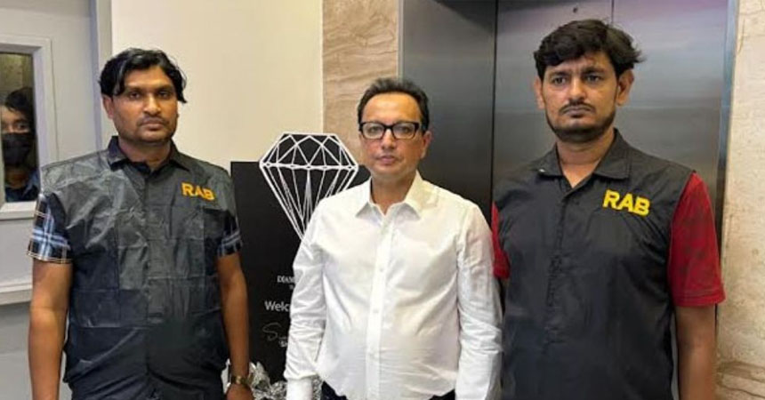 সোনা-হীরা চোরাচালান মামলায় বনানী থেকে গ্রেপ্তার দিলীপ কুমার আগারওয়ালা